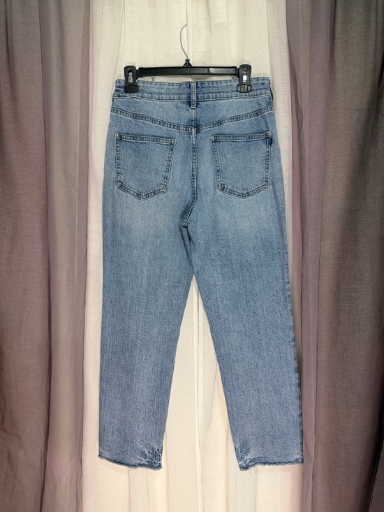 Pilcro Light Wash High-Rise Straight Jeans - Picture 6 of 6